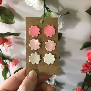 Handmade Clay Earrings